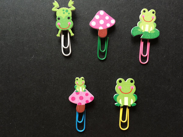 Cartoon Wooden paper clip, paper clip,office &school clips,special gifts for children's birthday party favor decorations - Kdecoration