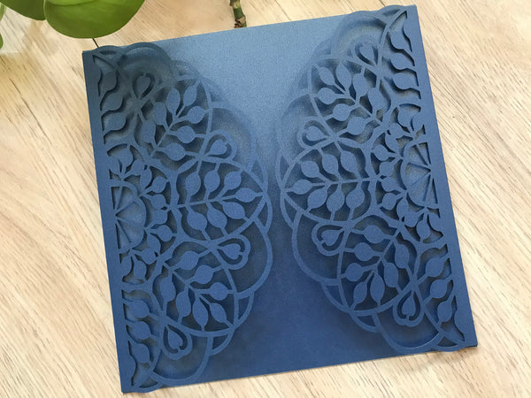 50pcs Laser Cut Wedding Invitations,sweet Birthday Invitation Cards,Laser Cut Invitations Cards - Kdecoration