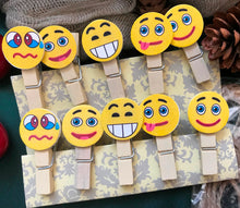 Smile Wooden Clips,Place Cards Holders Clips,Pin Clothespins,Wedding Party Favors Gifts Decorations - Kdecoration