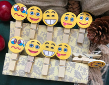 Smile Wooden Clips,Place Cards Holders Clips,Pin Clothespins,Wedding Party Favors Gifts Decorations - Kdecoration