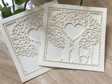 50pcs Pearl Cream unique wedding invitations,Laser Cut Wedding Cards,Laser Cut Invitation Cards - Kdecoration