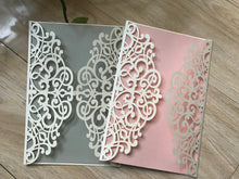 50pcs Pearl Colorful invitations card,Wedding invite,Laser Cut Wedding Card,Bridal Shower Invitation - Kdecoration