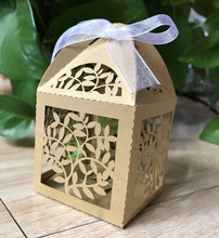 100pieces Laser cut wedding favor box ,Small Gift Packaging Boxes - Kdecoration