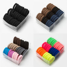 girl's hair Ponytail tie,30pcs thin skinny nylon girl heabands hair accessory,1.6 inches - Kdecoration