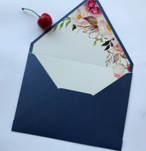 50pcs Custom size printed envelopes,flower envelopes,laser cut invitation cards Envelopes,155*155mm/133*195mm on the photo - Kdecoration