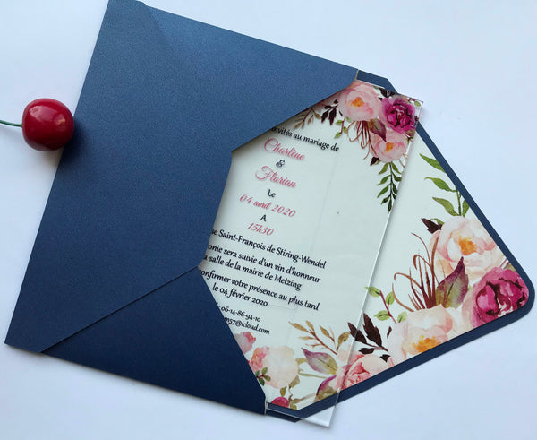 Free Design Elegant invitaitons,custom Acrylic invitations card,Acrylic Wedding invitaitons - Kdecoration