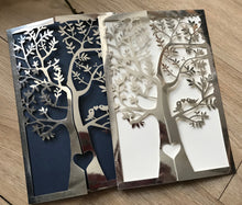 50pcs metallic paper Tree Laser Cut Invitations Cards,Birthday Invitation Cards - Kdecoration