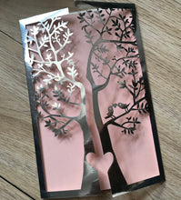 50pcs metallic paper Tree Laser Cut Invitations Cards,Birthday Invitation Cards - Kdecoration