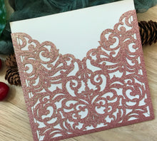 50pcs custom pocket wedding invite cards,Pocket laser cut invitation cards,Anniversary Invitation - Kdecoration