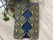 50pcs Glitter Gold Flower Branch Invitation Cards,Laser Cut Wedding Cards,Invitations,invite covers - Kdecoration