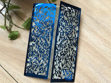 50pcs Leaf Metallic Gold laser cut Wedding Invitations,Laser Cut Wedding Card - Kdecoration