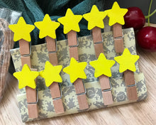 Promotion 30pcs yellow star gifts,children's Birthday Party Favor Decorations,clothespin - Kdecoration