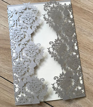 50pieces pearl wedding invite Cards,laser cut Invitations Cards,engagement invite covers - Kdecoration