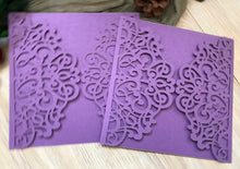 50pcs laser cut wedding invitations,Laser Cut Invitation Cards,Laser Cut Wedding Cards - Kdecoration