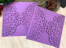 50pcs laser cut wedding invitations,Laser Cut Invitation Cards,Laser Cut Wedding Cards - Kdecoration