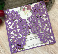 50pcs laser cut wedding invitations,Laser Cut Invitation Cards,Laser Cut Wedding Cards - Kdecoration