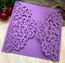 50pcs laser cut wedding invitations,Laser Cut Invitation Cards,Laser Cut Wedding Cards - Kdecoration