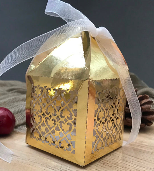 100pcs small hearts wedding gift packaging boxes,laser cut wedding favor boxes,small chocolate gift boxes - Kdecoration