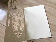 50pcs Pearl Cream Laser Cut Wedding Invitations,Laser Cut Wedding Cards,Invite Invitations - Kdecoration