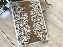 50pcs Pearl Cream laser cut wedding invitations,Laser Cut wedding Cards,Bridal Shower Invitations - Kdecoration