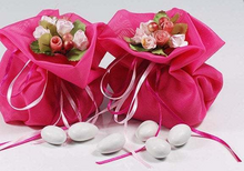 5pieces Love Candy Bag,Small Candy Buffet Bags, chocolate gift Bags,wedding favors - Kdecoration